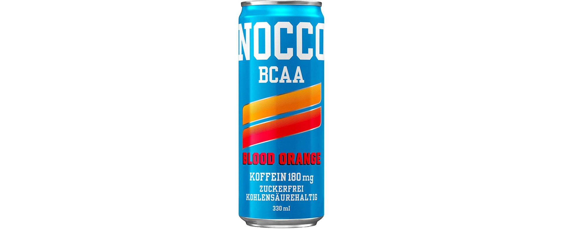 NOCCO Energiegetränk BCAA Del Sol Blutorange mit Koffein – 24 × 3,3 dl