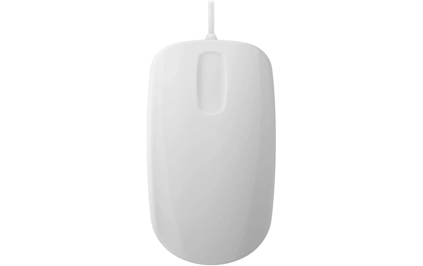 CHERRY AK-PMH3 Hygiene-Maus – kabelgebunden, USB-A, 1'000 dpi, 3 Tasten, beidhändig, abwaschbar/desinfizierbar