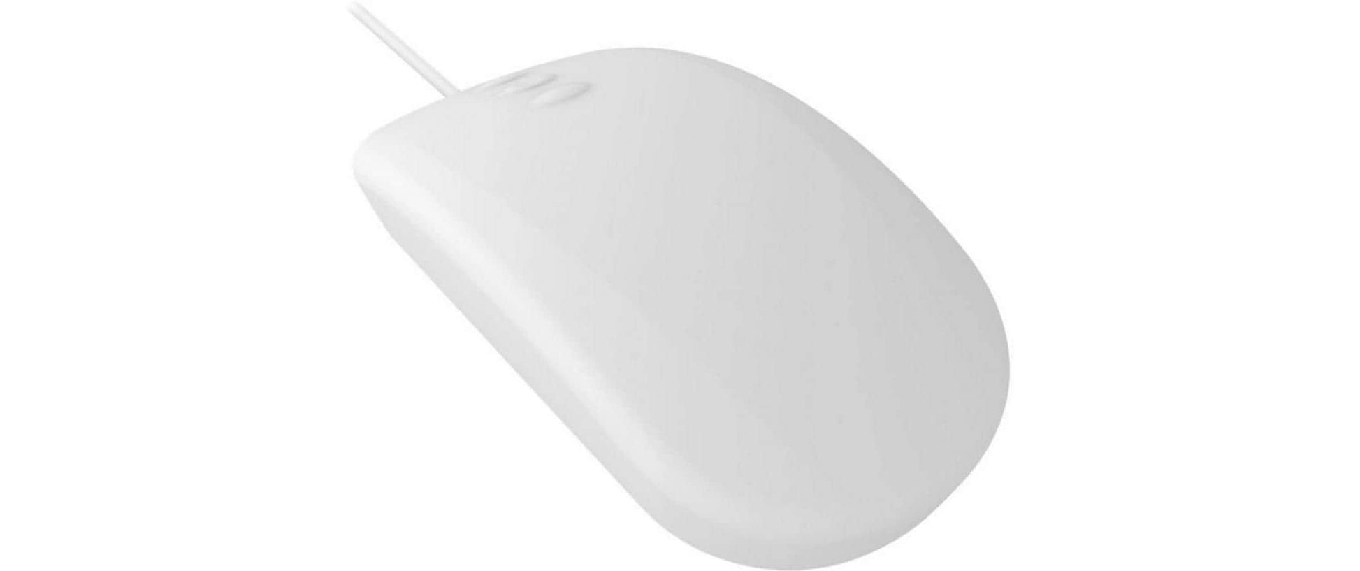 CHERRY Active Key Medical Mouse 3-Button Scroll Hygiene-Maus – kabelgebunden, abwaschbar/desinfizierbar, weiss