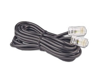 Wirewin ISDN-Telefonkabel RJ-45–RJ-45 – Cat.3, 6 m, Schwarz