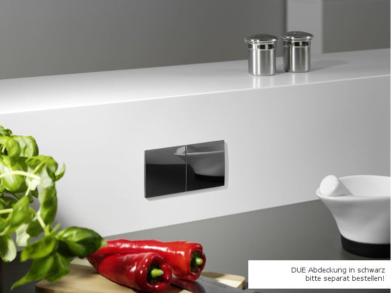 Bachmann DUE Einbausteckdosenleiste, 2×Schuko (Typ F), Einbau, Eingang Wieland GST18i3, 0,2 m – Schwarz