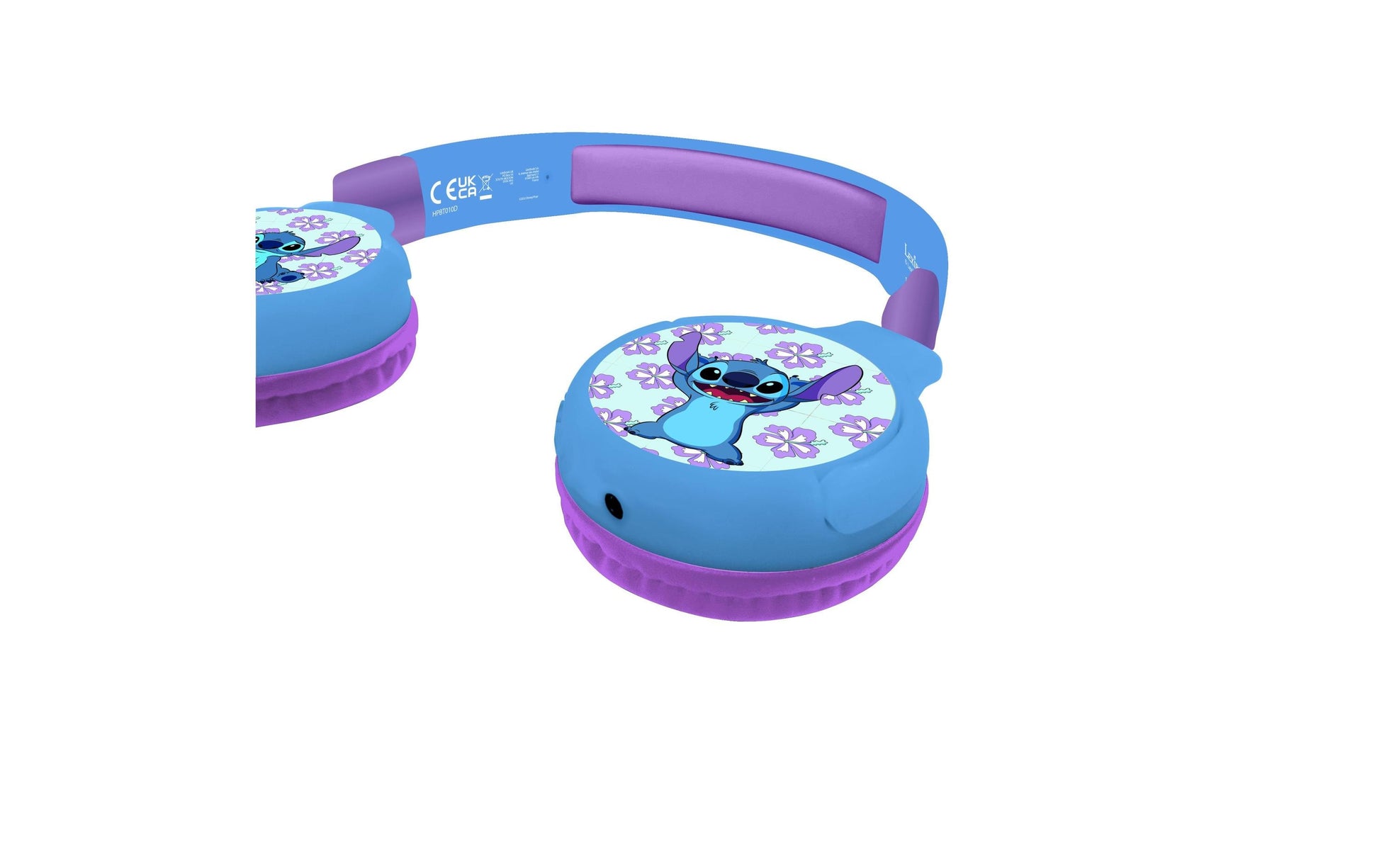 Lexibook HPBT010D Kinderkopfhörer – Over-Ear, Stereo, Kabel + BT, 3,5 mm & USB-C, Blau