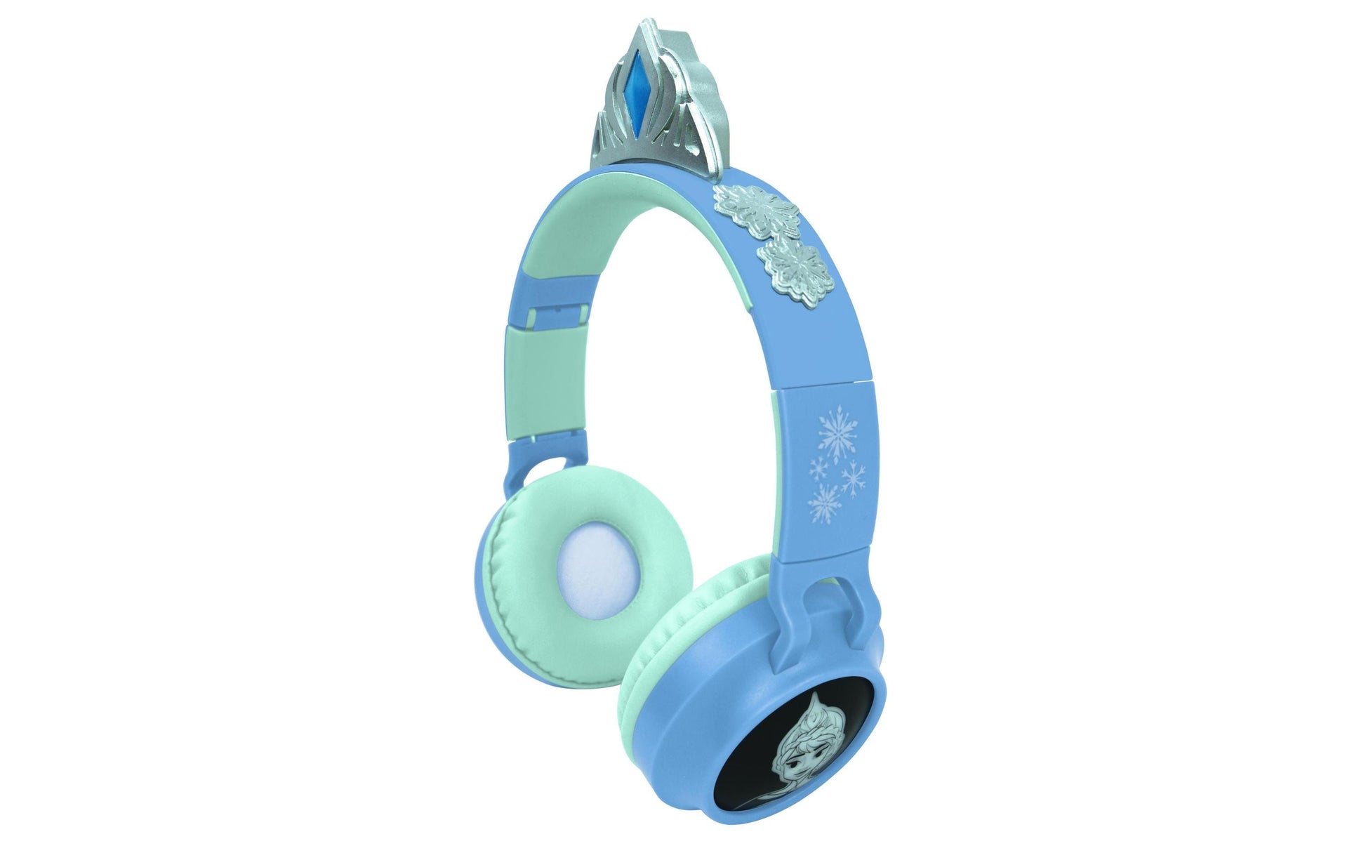 Lexibook HPBT015FZ Frozen Kinderkopfhörer – Over-Ear, Stereo, Kabel + BT, Blau, BT 5.0