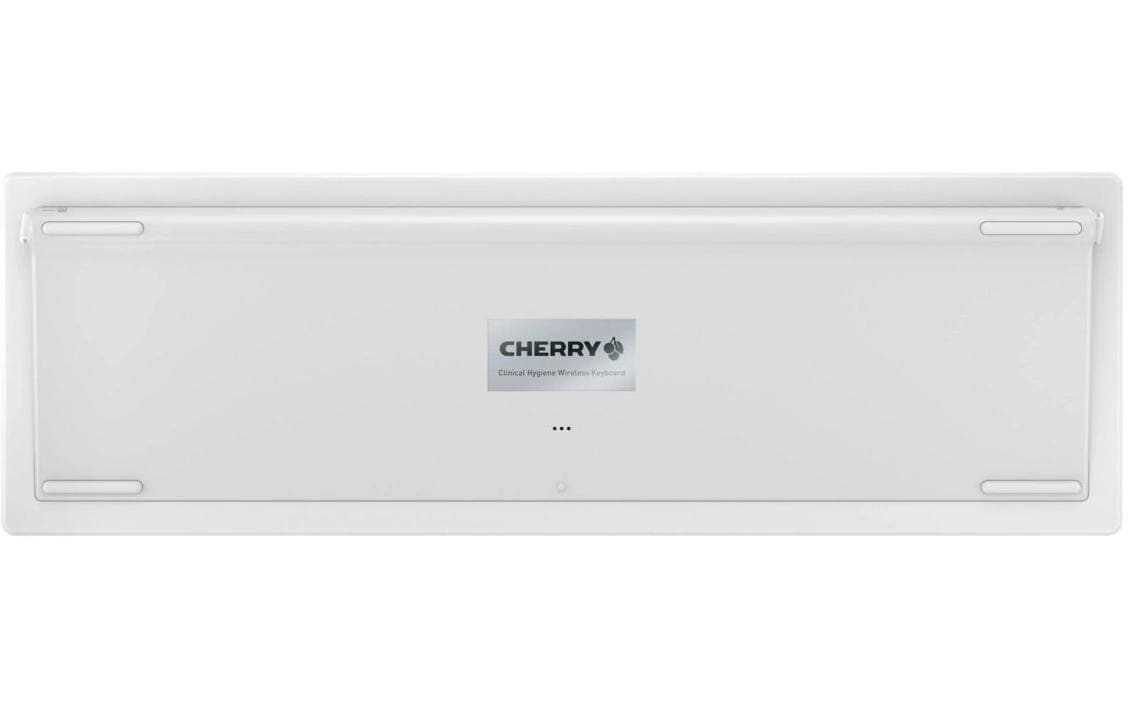 CHERRY AK-C8112 – Tastatur, kabellos (2,4 GHz), CH-Layout (DE-CH), Fullsize (mit Ziffernblock), Scherenmechanik