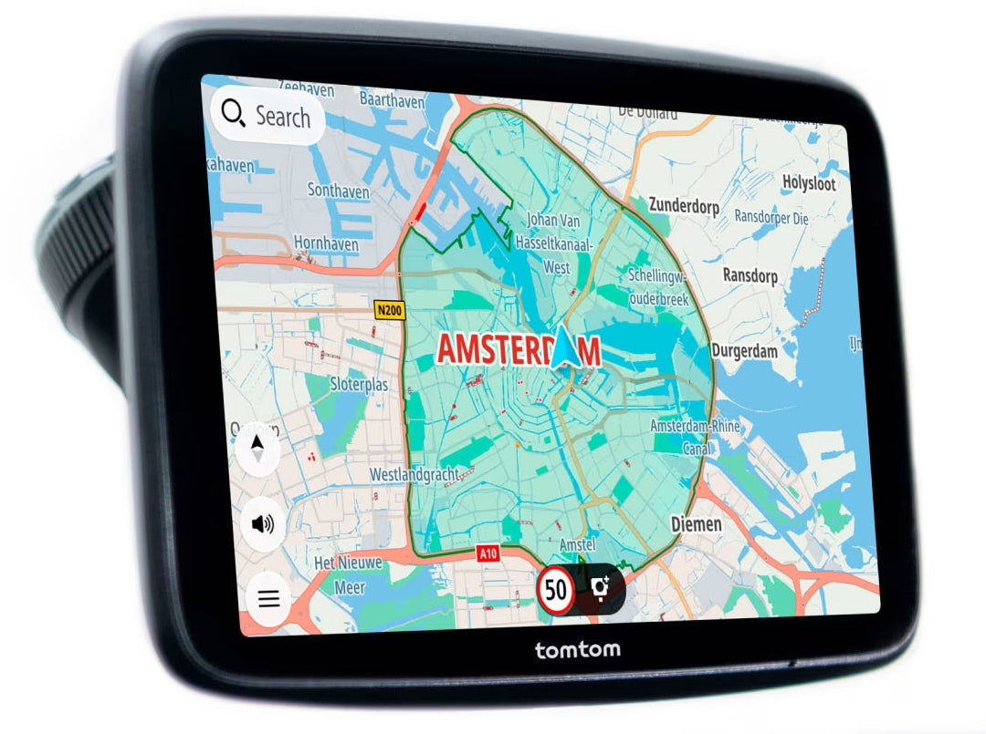 TomTom GO Superior 7 – 7" HD720 Interaktives Display (Touch), Schwarz