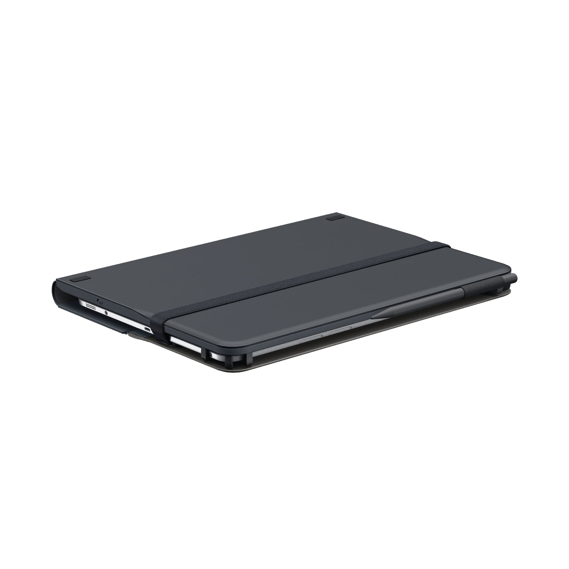 Logitech Tastatur-Case für 9–10,5" Tablets (iPad, Samsung, Kindle Fire) – Bluetooth, UK – Schwarz