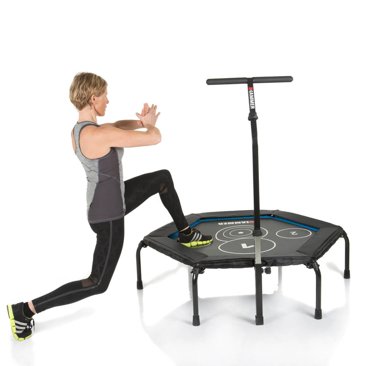 HAMMER Fitness-Trampolin 66426, Ø 98 cm, 130 kg
