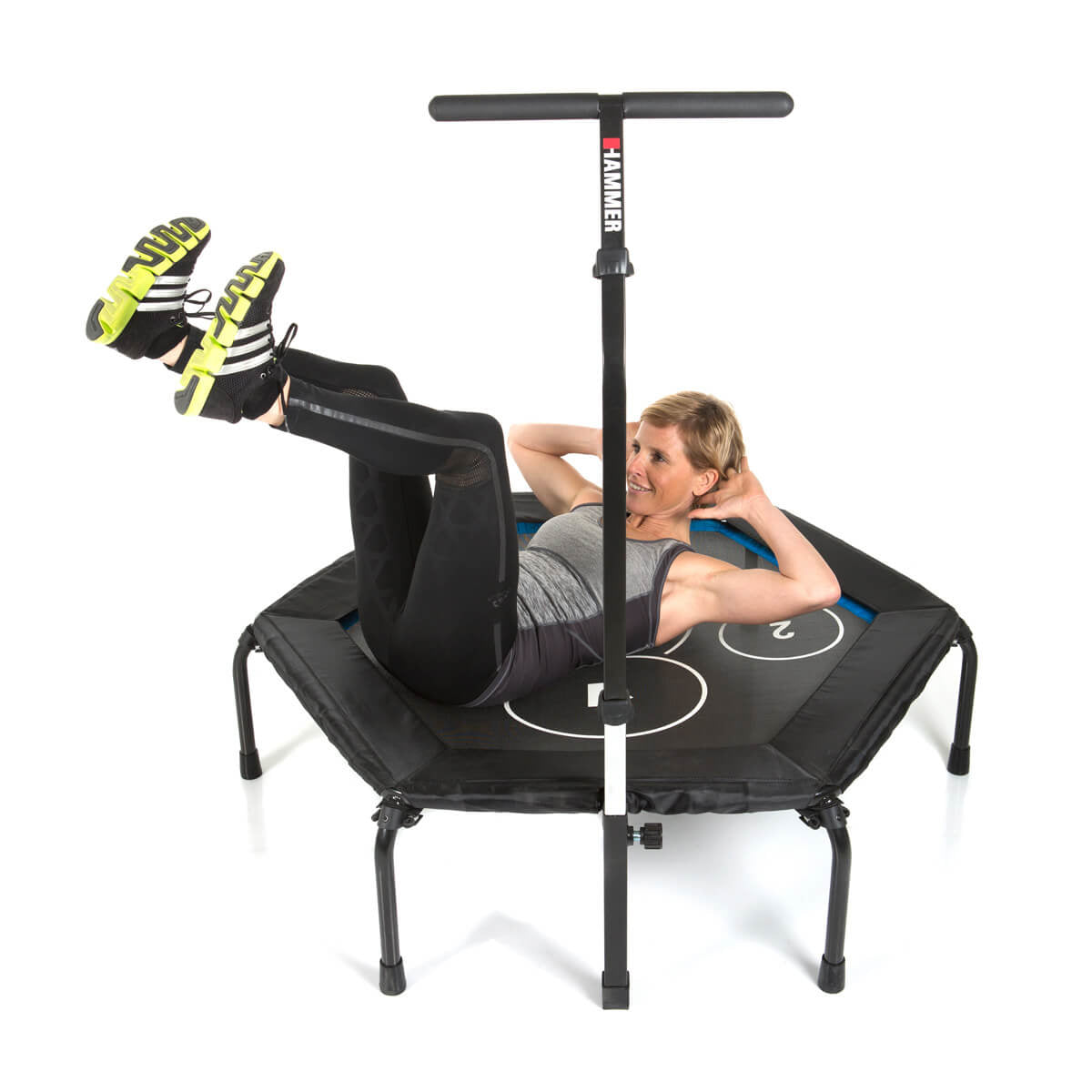 HAMMER Fitness-Trampolin 66426, Ø 98 cm, 130 kg