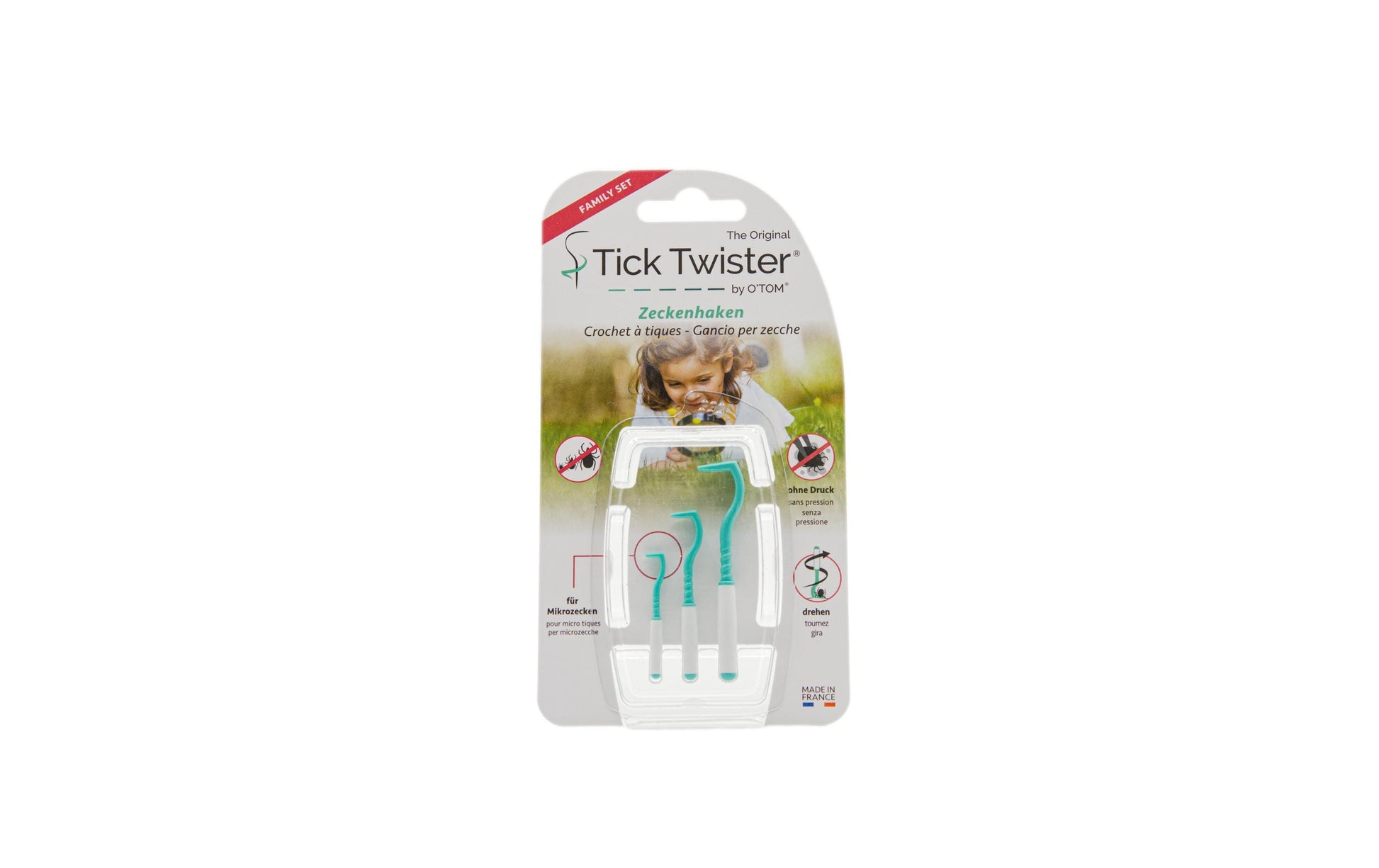 O`tom O'TOM Zeckenentferner – für Hunde – 3 Stk
