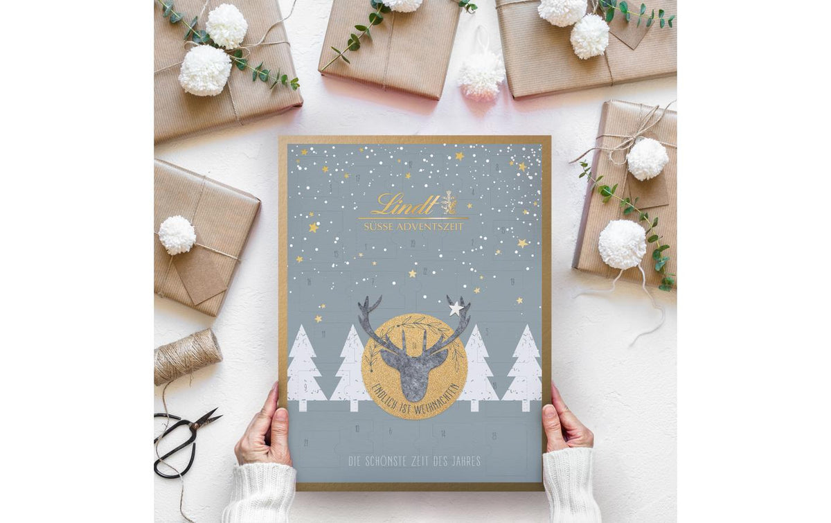 Lindt Adventskalender Süsse Adventszeit – Schokolade – 275 g