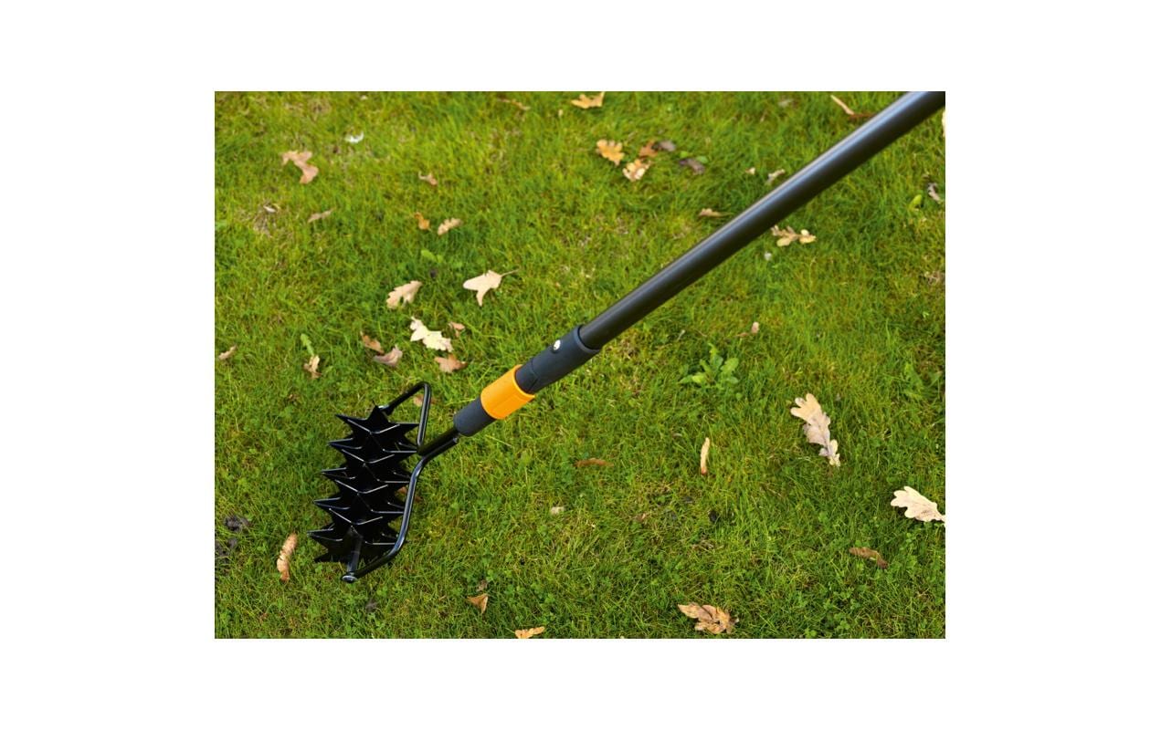 Fiskars Sternfräse – 305 × 205 × 100 mm, 0,51 kg – für Gartengabel, Stahl