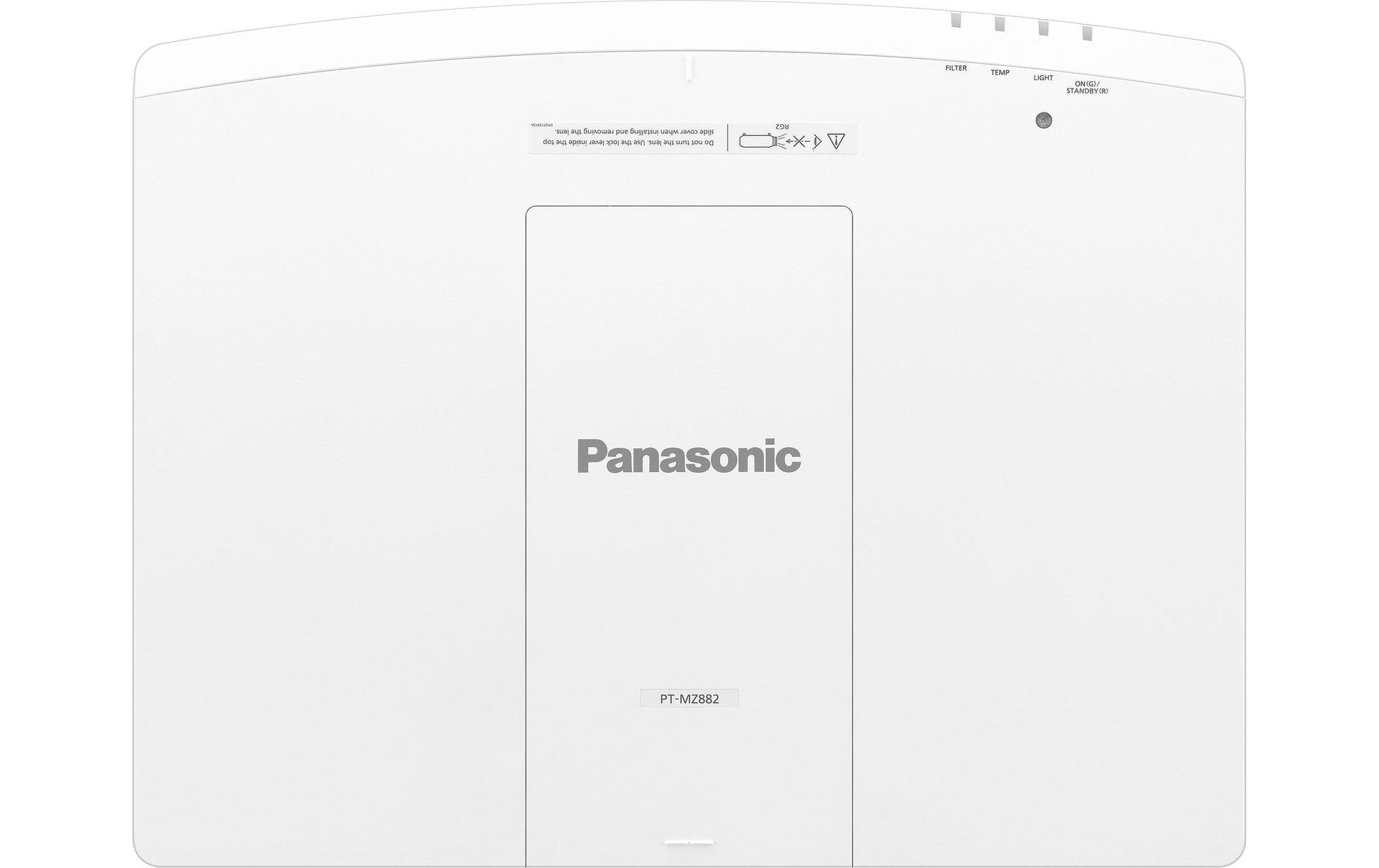 Panasonic PT-MZ882WEJ, Laser-3LCD-Projektor – WUXGA, 8200 ANSI-Lumen, 16:10, mit Wechselobjektiv