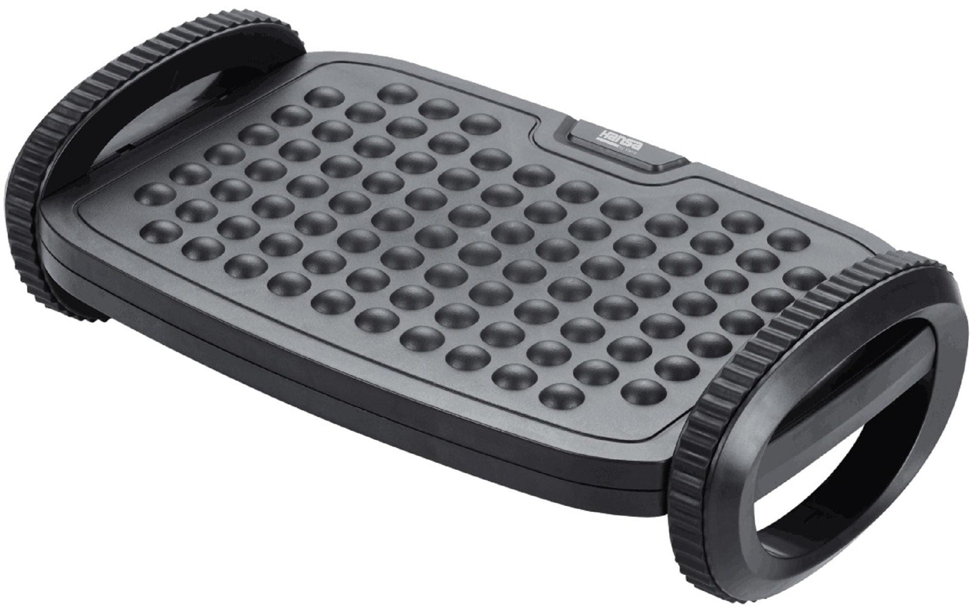 Hansa Fussstütze Footness Swing – 42 × 25,5 cm, höhenverstellbar 7 und 13,5 cm, schwarz