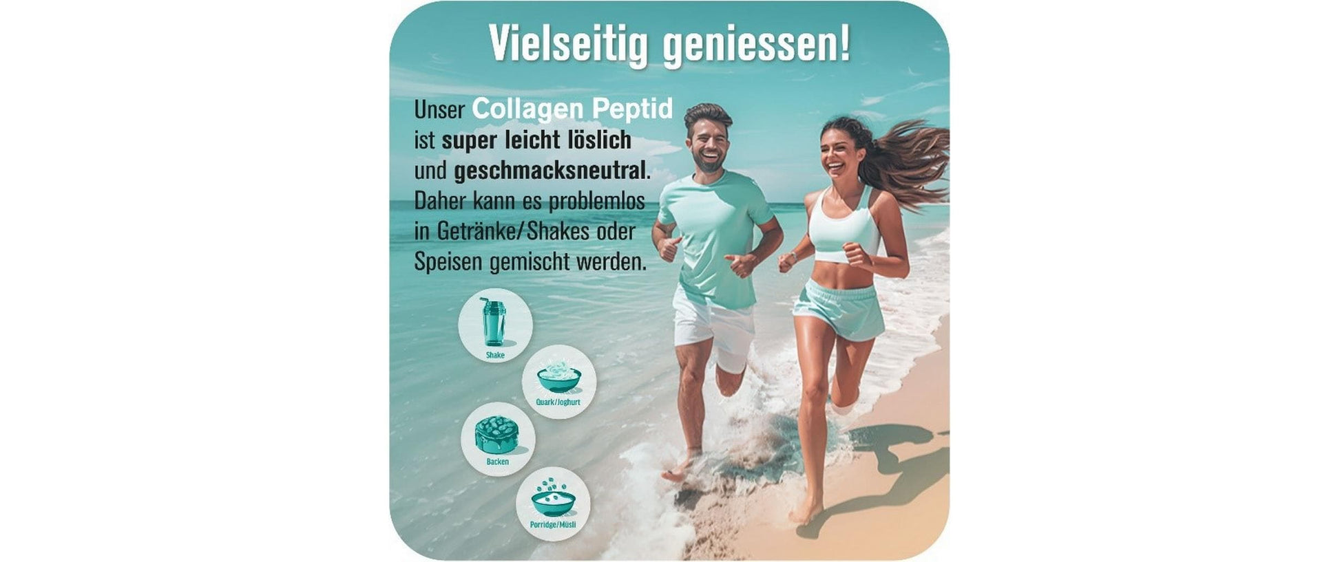 ALL STARS Fitness Products All Stars Collagen Peptid Pulver Neutral – laktosefrei – 300 g