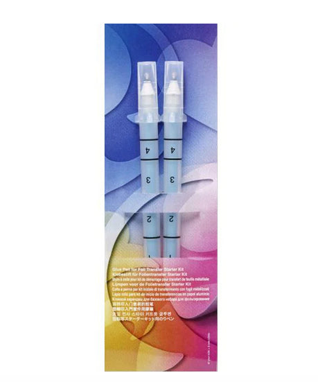 Brother Klebestift Start Kit – Transparent, 2 Stück, für Papier, Folie