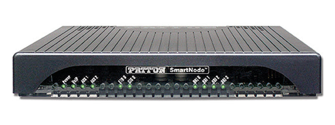 Patton Smartnode SN4131/2BIS4VHP – VoIP-Gateway, 4 SIP-Sessions, ISDN T0 (2), LAN (RJ45), 208×165×34 mm