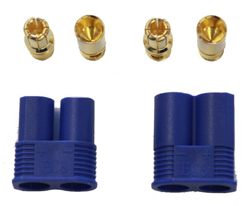 EP Product Adapterkabel EC8 Stecker/Buchse – Blau/Gold
