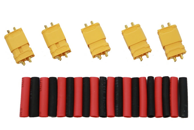 EP Product Adapterkabel, XT60U Stecker/Buchse, mit Schrumpfschlauch – schwarz, rot, gelb