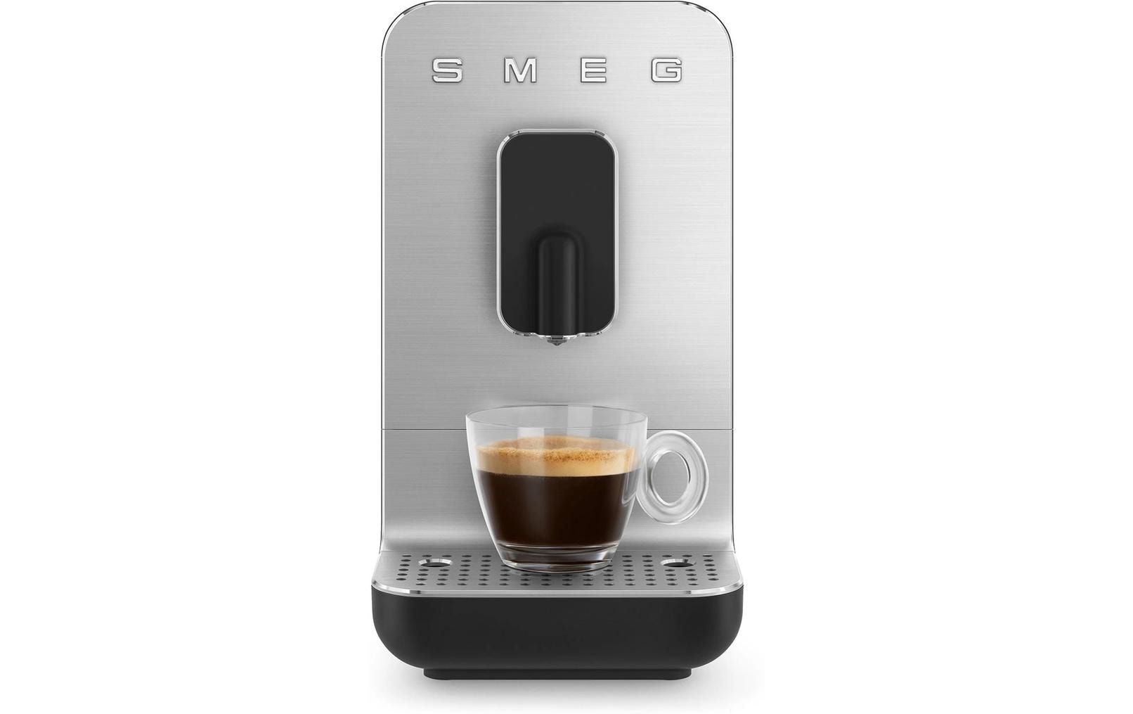 Smeg BCC11BLMEU Kaffeevollautomat – 19 bar, 1,4 l, 150 g, Schwarz matt