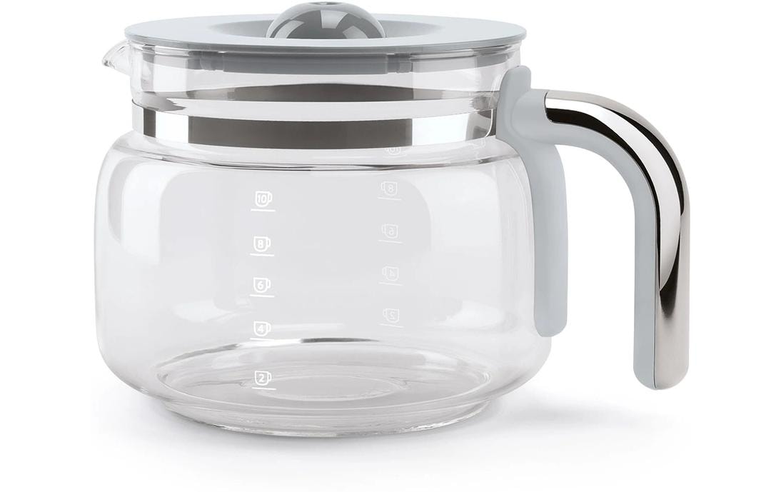 Smeg DCF02BLEU Filterkaffeemaschine – 10 Tassen, 1,25 l, Schwarz