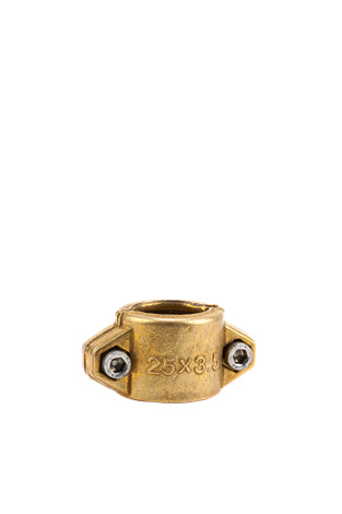 Gardena Schlauchschelle – Ø 25 mm, Messing, für 25 mm Schläuche