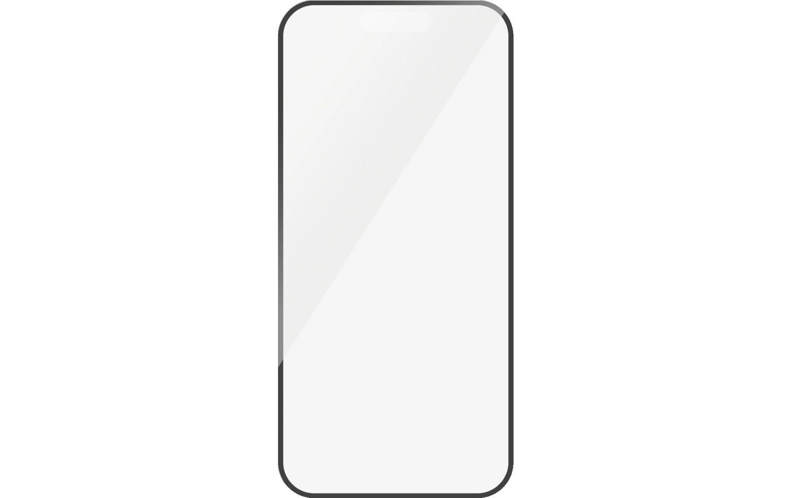 PanzerGlass Displayschutz (Panzerglas), Ultra-Wide Fit – für iPhone 16 Pro – mit Applikator