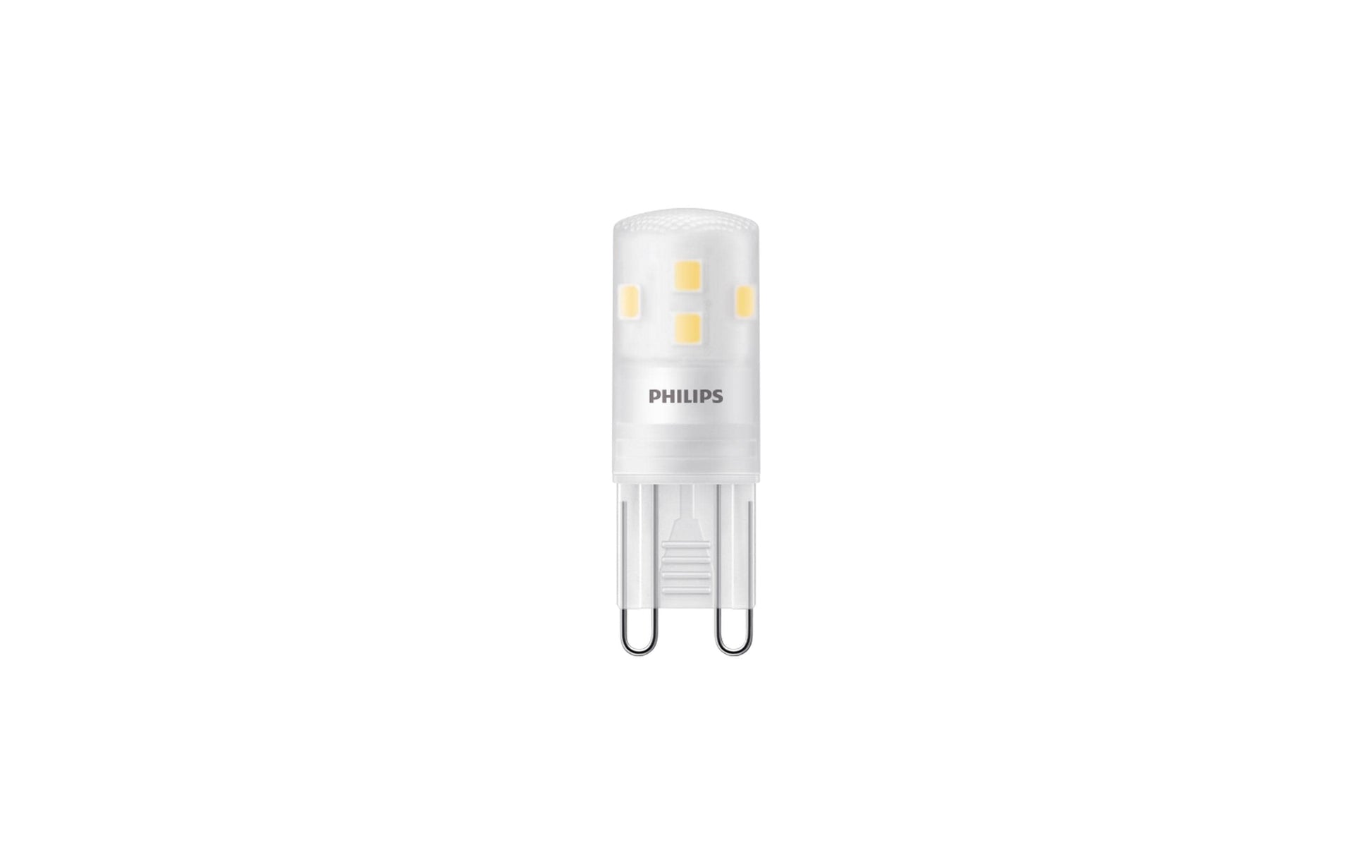 Philips by Signify Philips LED-Leuchtmittel G9 Kapsel – Warmweiss 2700 K, 220 lm, 1,9 W – 3 Stk.
