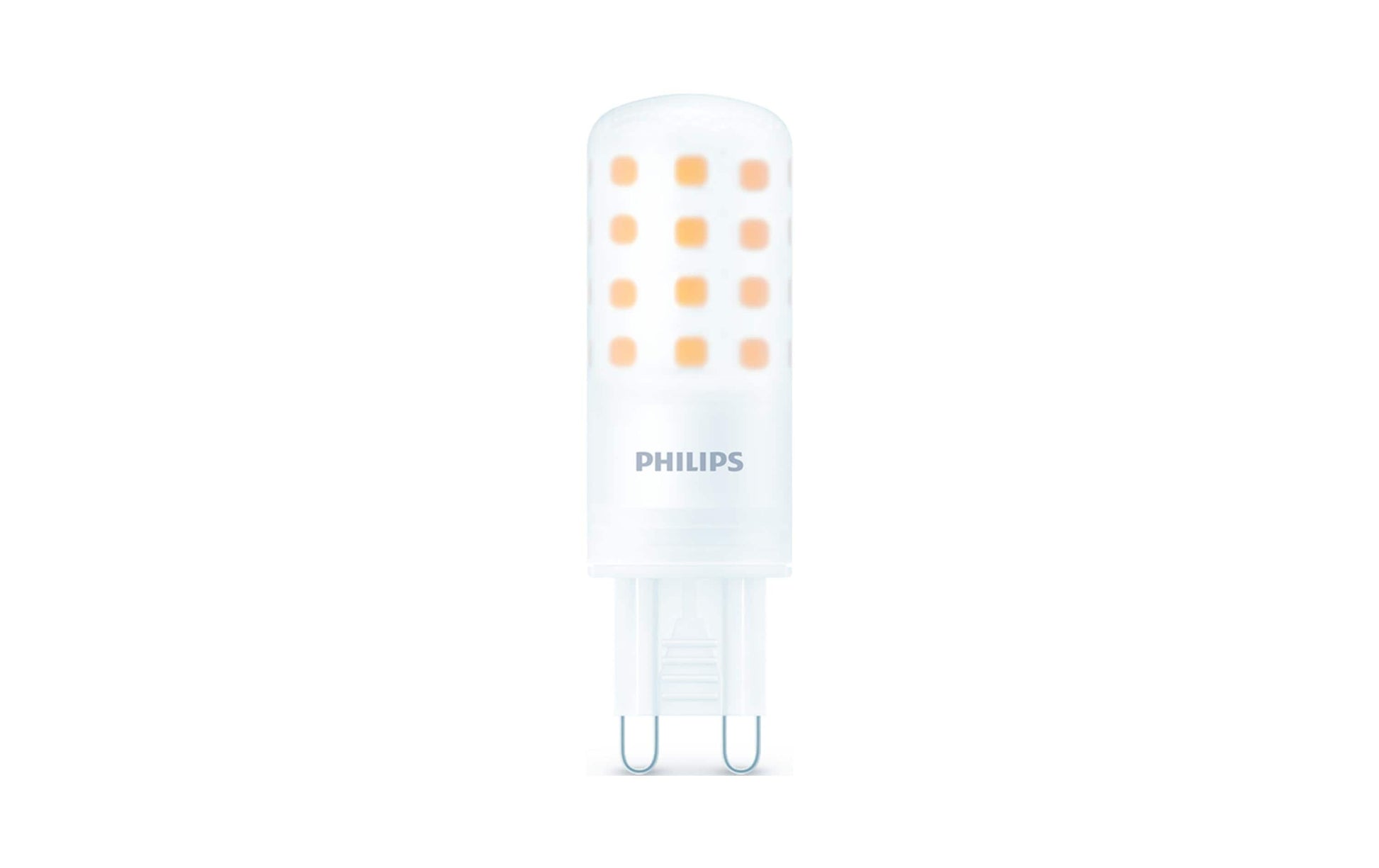 Philips by Signify Philips LED-Leuchtmittel G9 Kapsel – Warmweiss 2700 K, 480 lm, 4 W, dimmbar