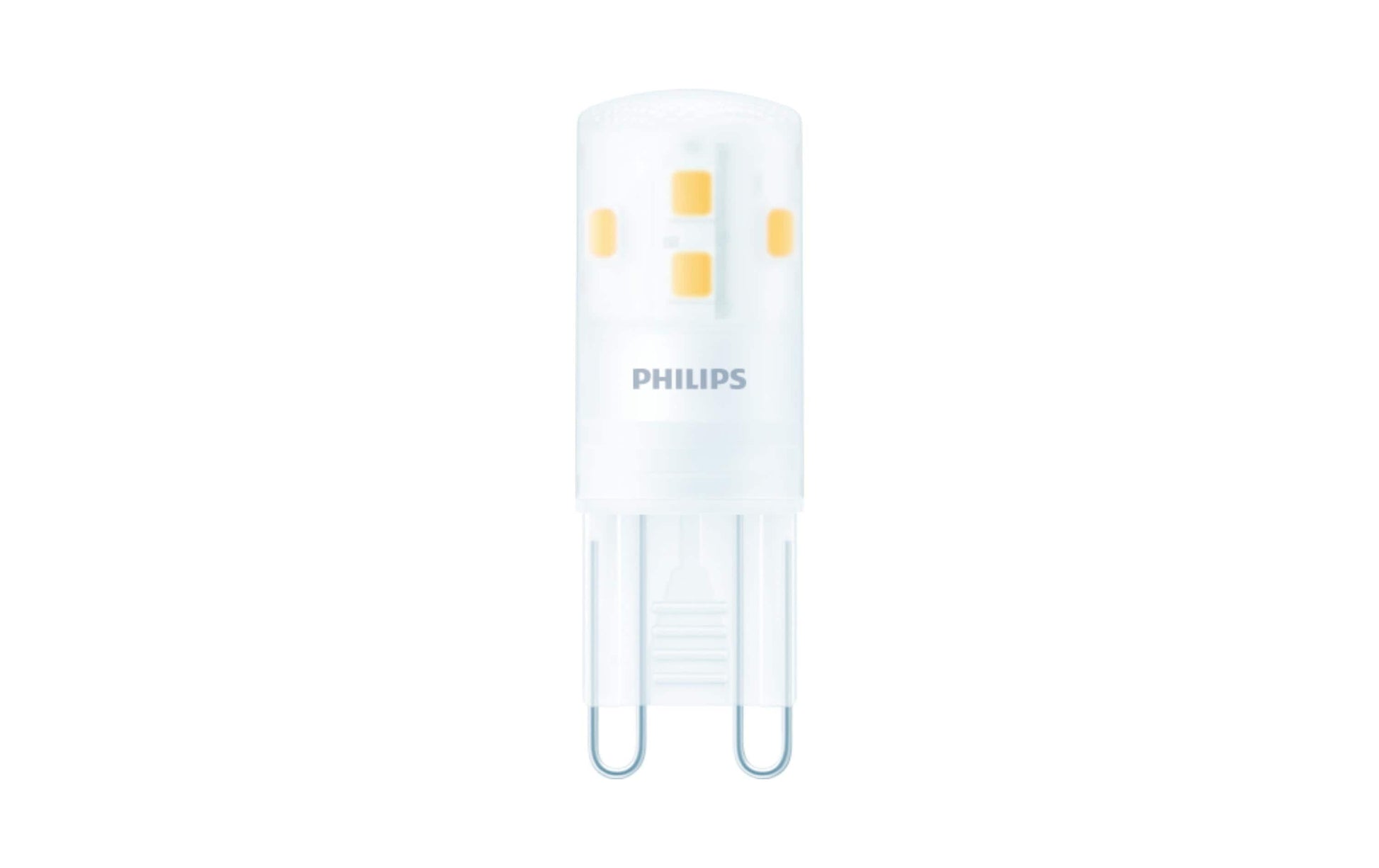 Philips by Signify Philips LED-Leuchtmittel G9 Kapsel – Warmweiss 2700 K, 220 lm, 2 W – Klar