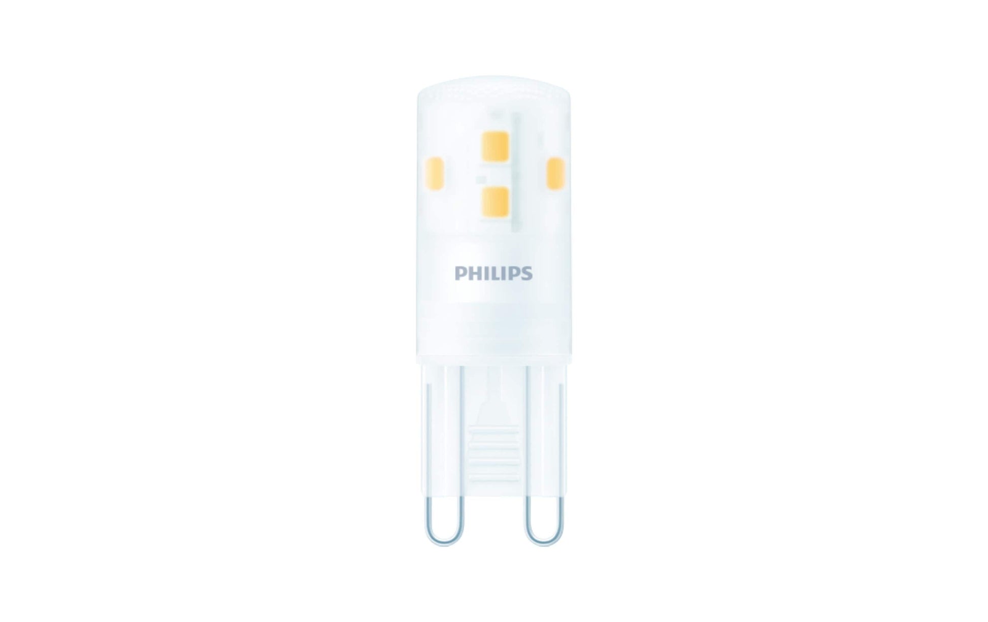 Philips by Signify Philips LED-Leuchtmittel G9 Globus – Warmweiss 2700 K, 220 lm, 2 W
