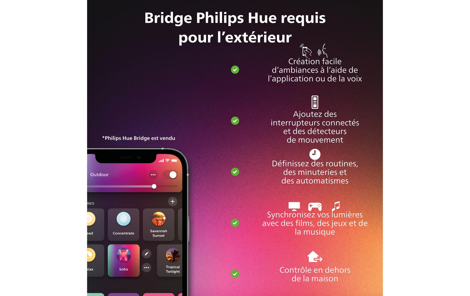 Philips Hue Smart-Leuchtmittel GU10 – Warmweiss 2700 K, 400 lm, 4,2 W, Bluetooth/Zigbee – 1 Stk.