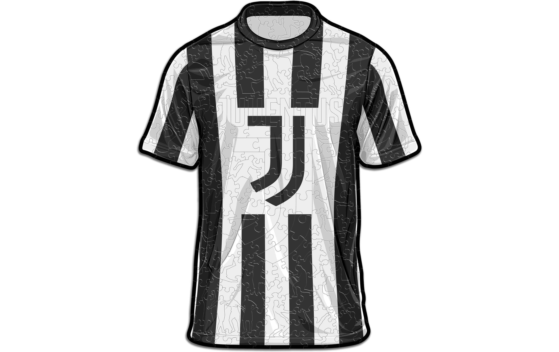 Iconic Puzzles Juventus FC – Trikot – Logikspiel, ab 10 Jahren