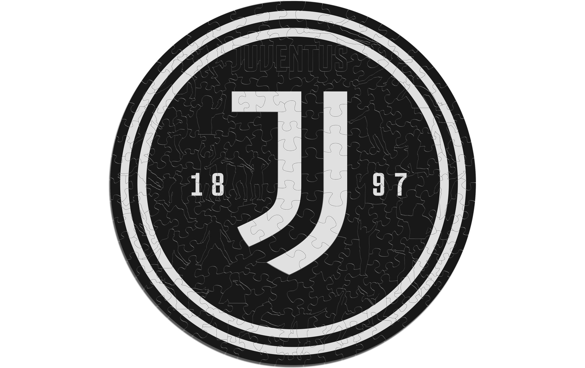 Iconic Puzzles Juventus FC Logo – Holz-Puzzle, ab 10 Jahren