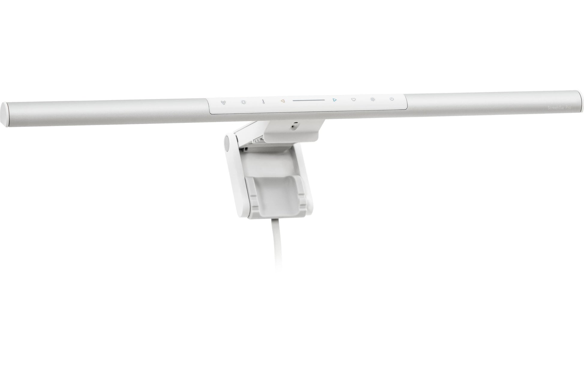 BenQ Monitor-Lichtleiste ScreenBar Pro – 1000 lm, 2700–6500 K (einstellbar), dimmbar, USB – Silber