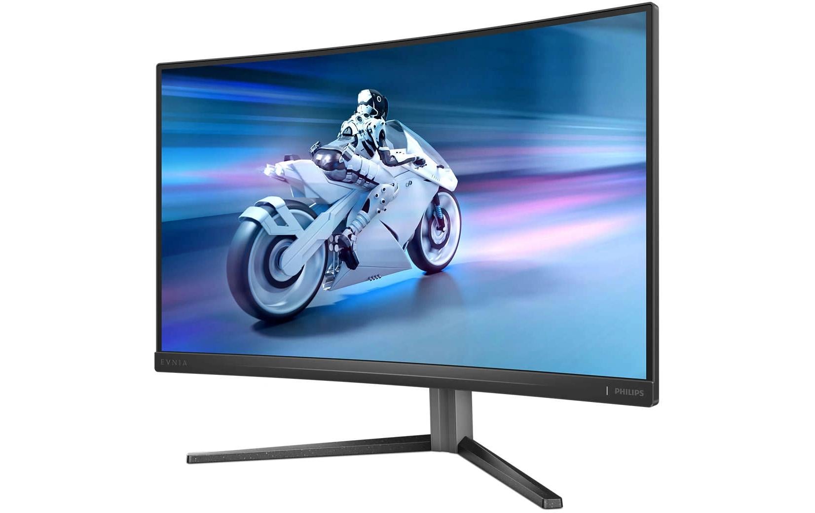 Philips Evnia 5000 27M2C5200W/00 – Monitor, 27", VA, 280 Hz, 300 cd/m², Gebogen, VESA 100 × 100, Schwarz