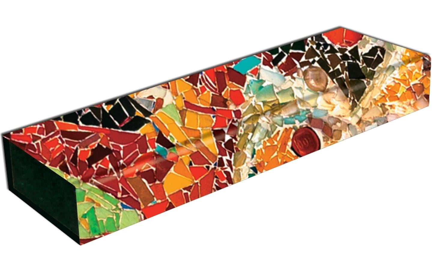 Paperblanks Hartschalenetui – Papier – Orange – Magnetverschluss – 220 × 30 × 68 mm
