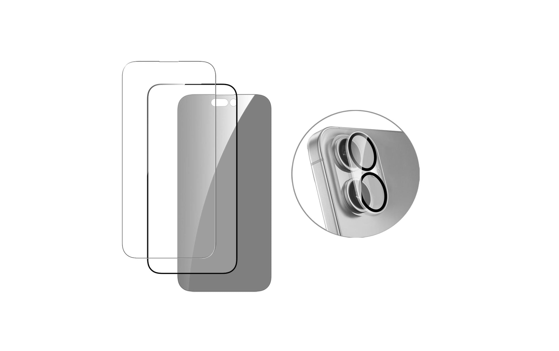 4smarts Backcover – für Apple iPhone 16, TPU, Transparent, inkl. 3 Hüllen, 3 Displayschutzfolien und Ladegerät