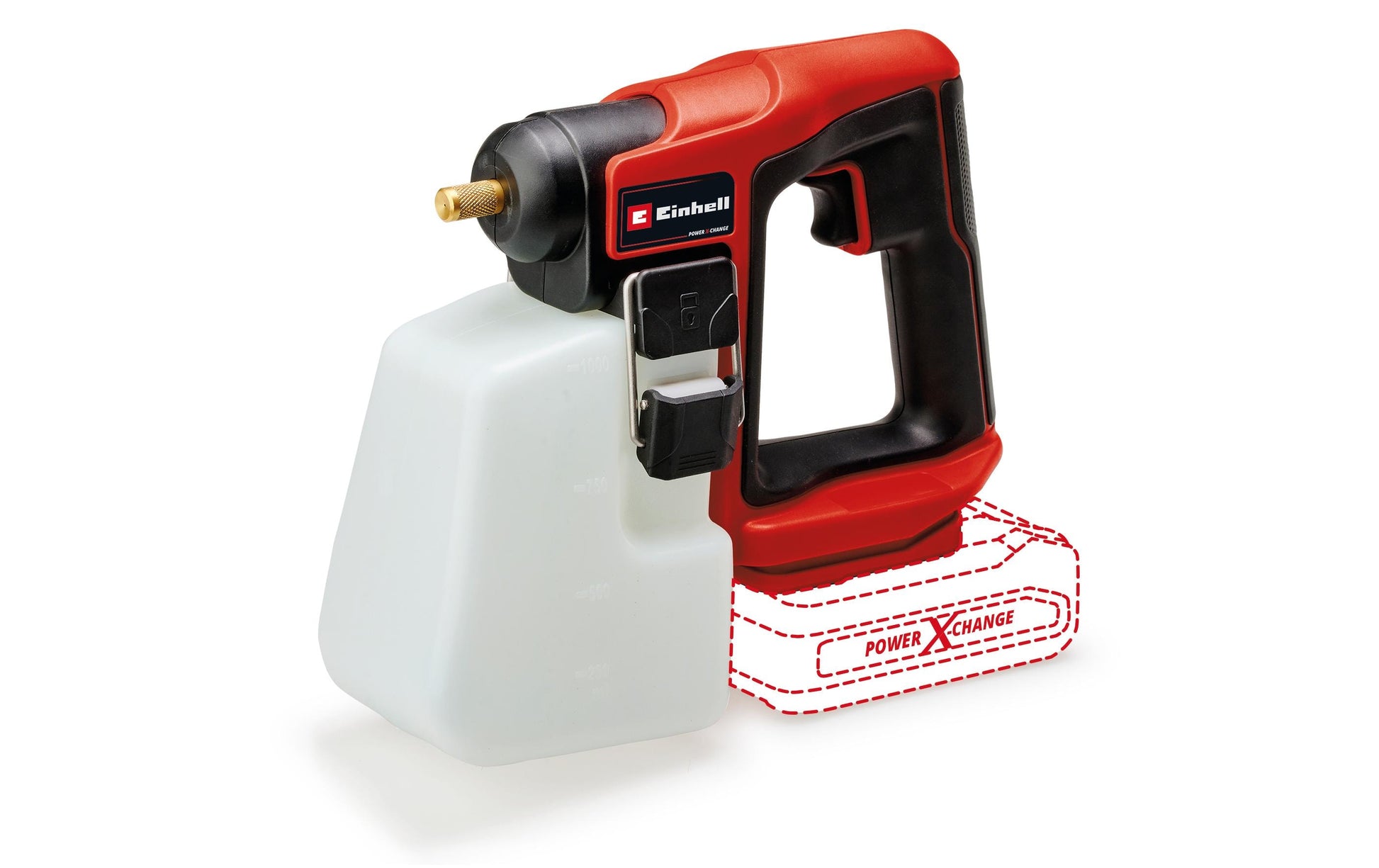 Einhell GE-WS 18/10 Akku-Drucksprühgerät – 18 V – 1 l – Solo