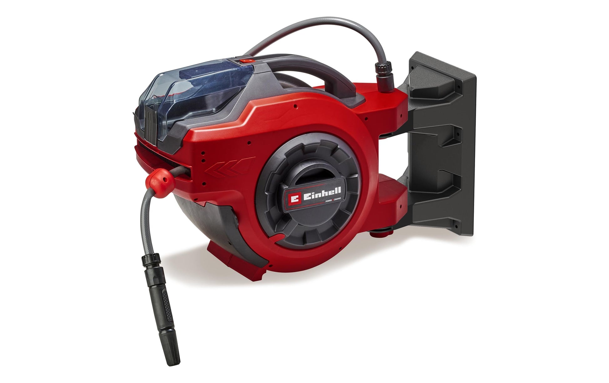 Einhell Li-Solo GE-HR 18/30 Akku-Schlauchtrommel – mit Einhell Power X-Change, rot
