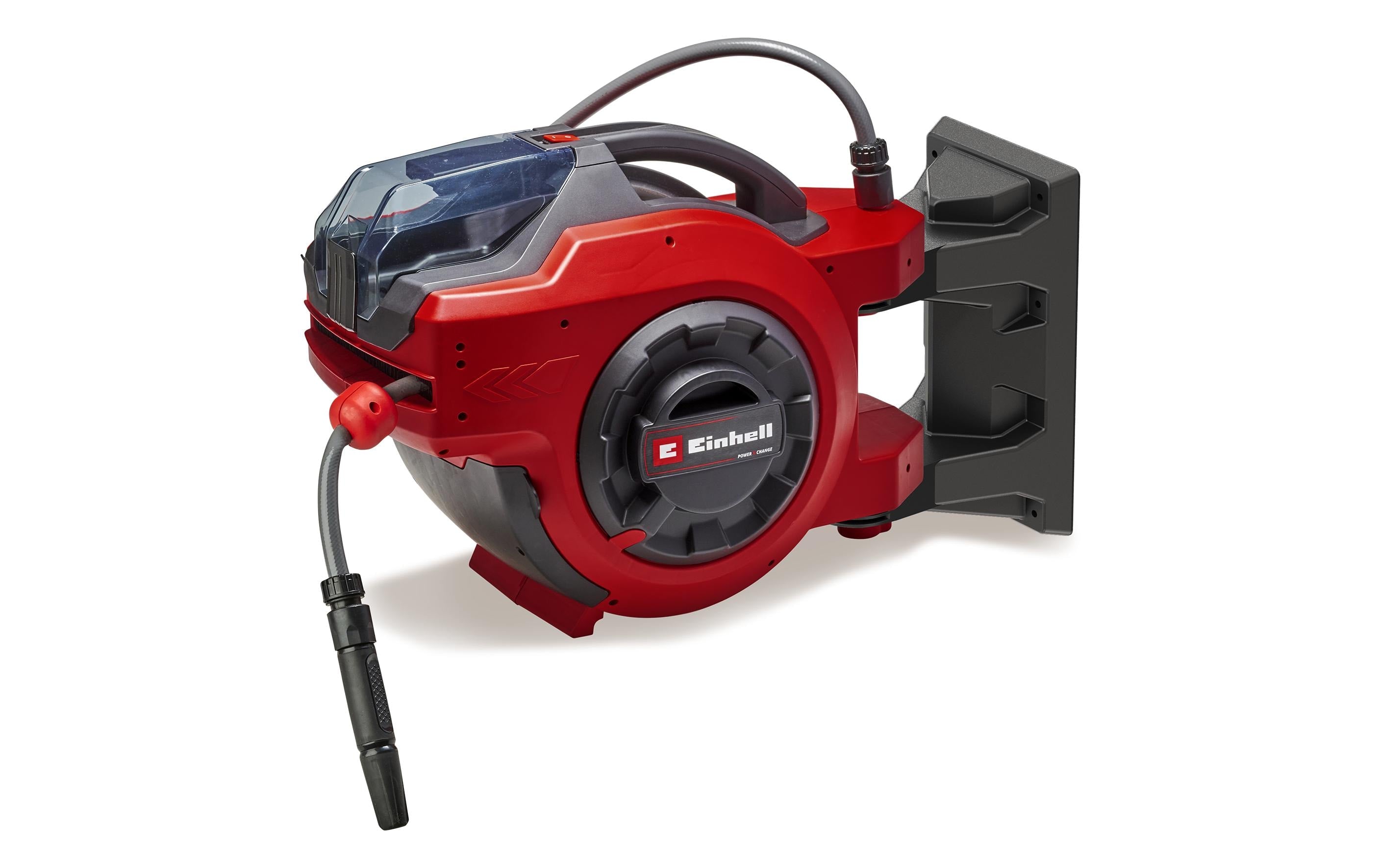 Einhell Li-Solo GE-HR 18/30 Akku-Schlauchtrommel – mit Einhell Power X-Change, rot