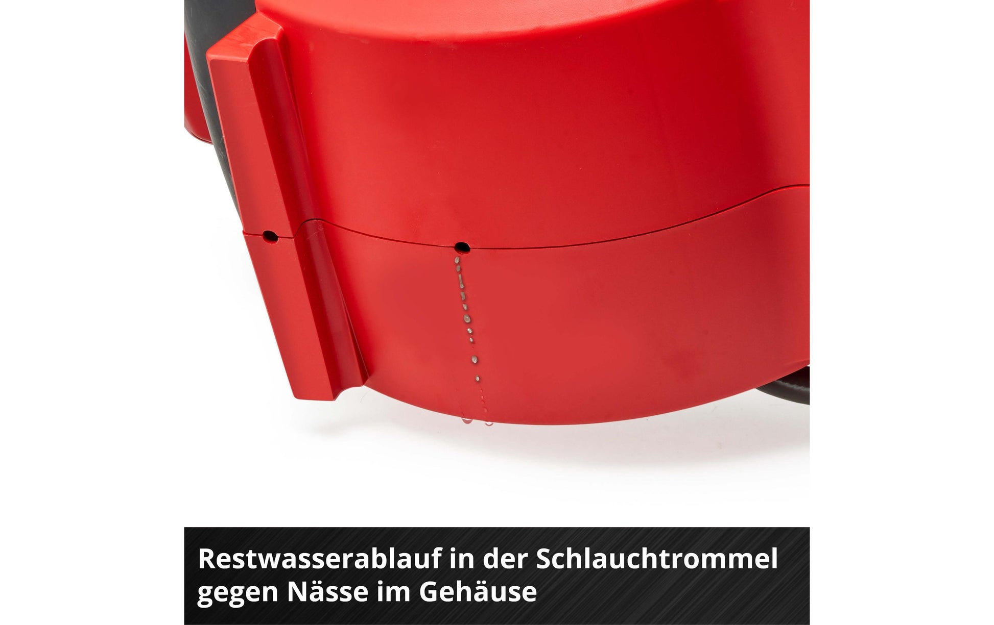 Einhell Li-Solo GE-HR 18/30 Schlauchtrommel Schlauchlänge 1,5 m – mit Einhell Power X-Change, rot