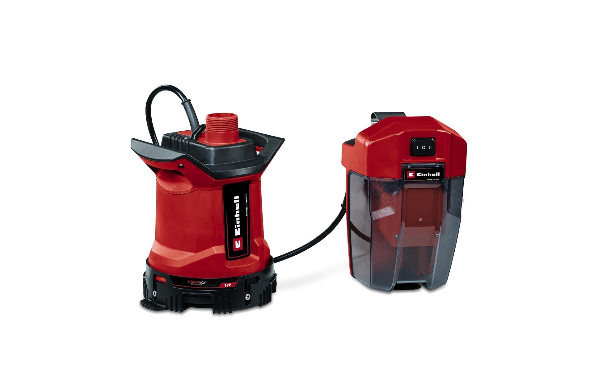 Einhell GE-DP 18/25 LL Akku-Schmutzwasserpumpe – 153 W – Solo – Power X-Change