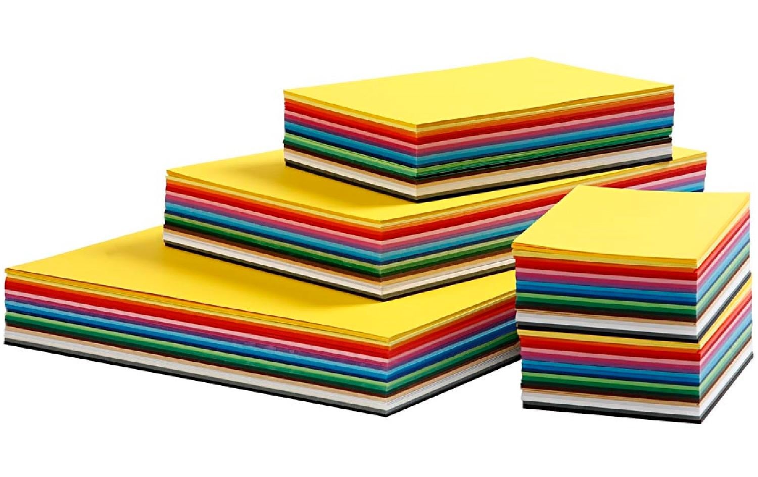 Creativ Company Bastelkarton – A3, mehrfarbig, 180 g/m² – 1'500 Blatt, FSC
