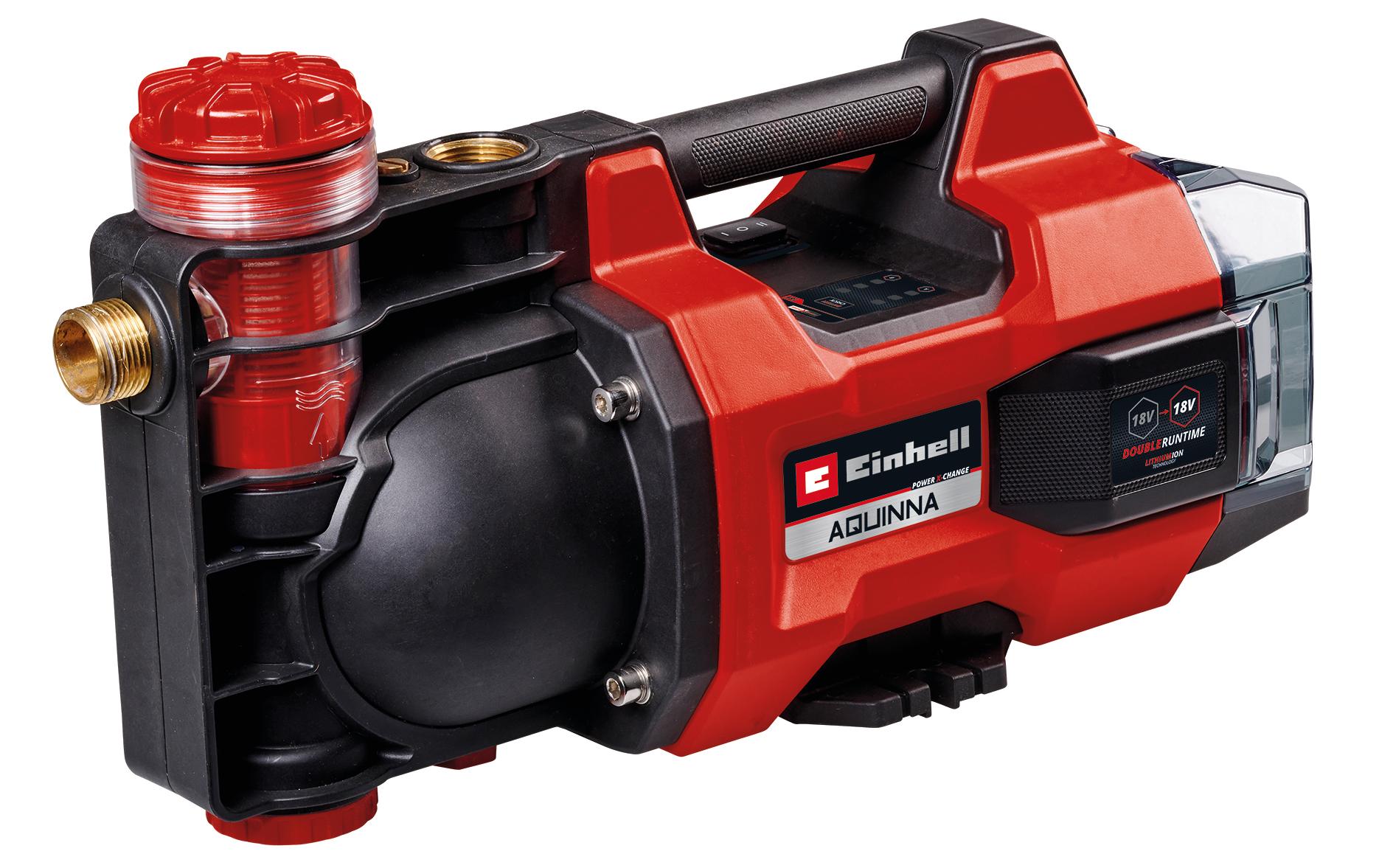 Einhell AQUINNA 36/38 F LED – Akku-Gartenpumpe