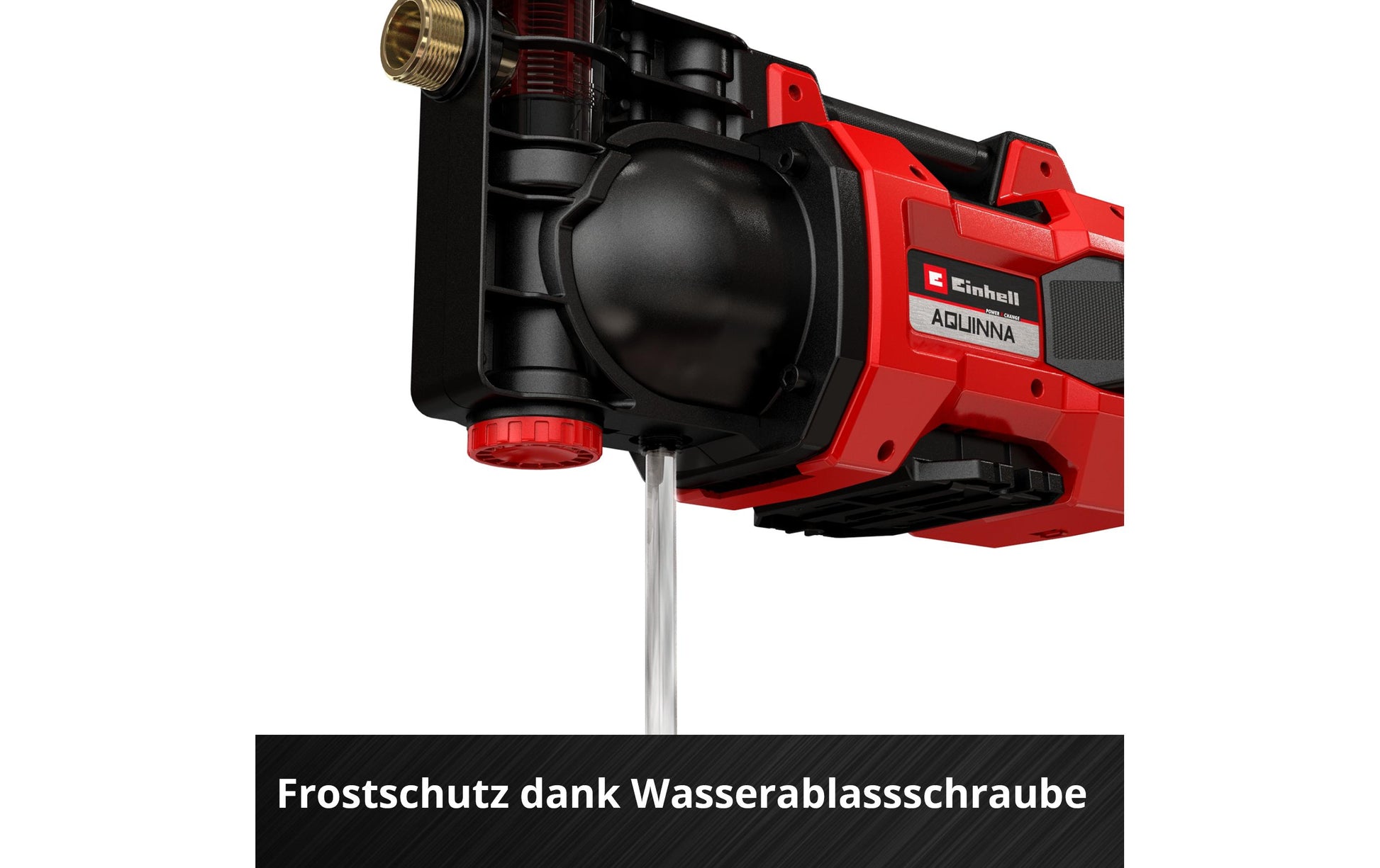 Einhell AQUINNA 36/38 F LED Akku-Gartenpumpe – Einhell Power X-Change, Akkubetrieb