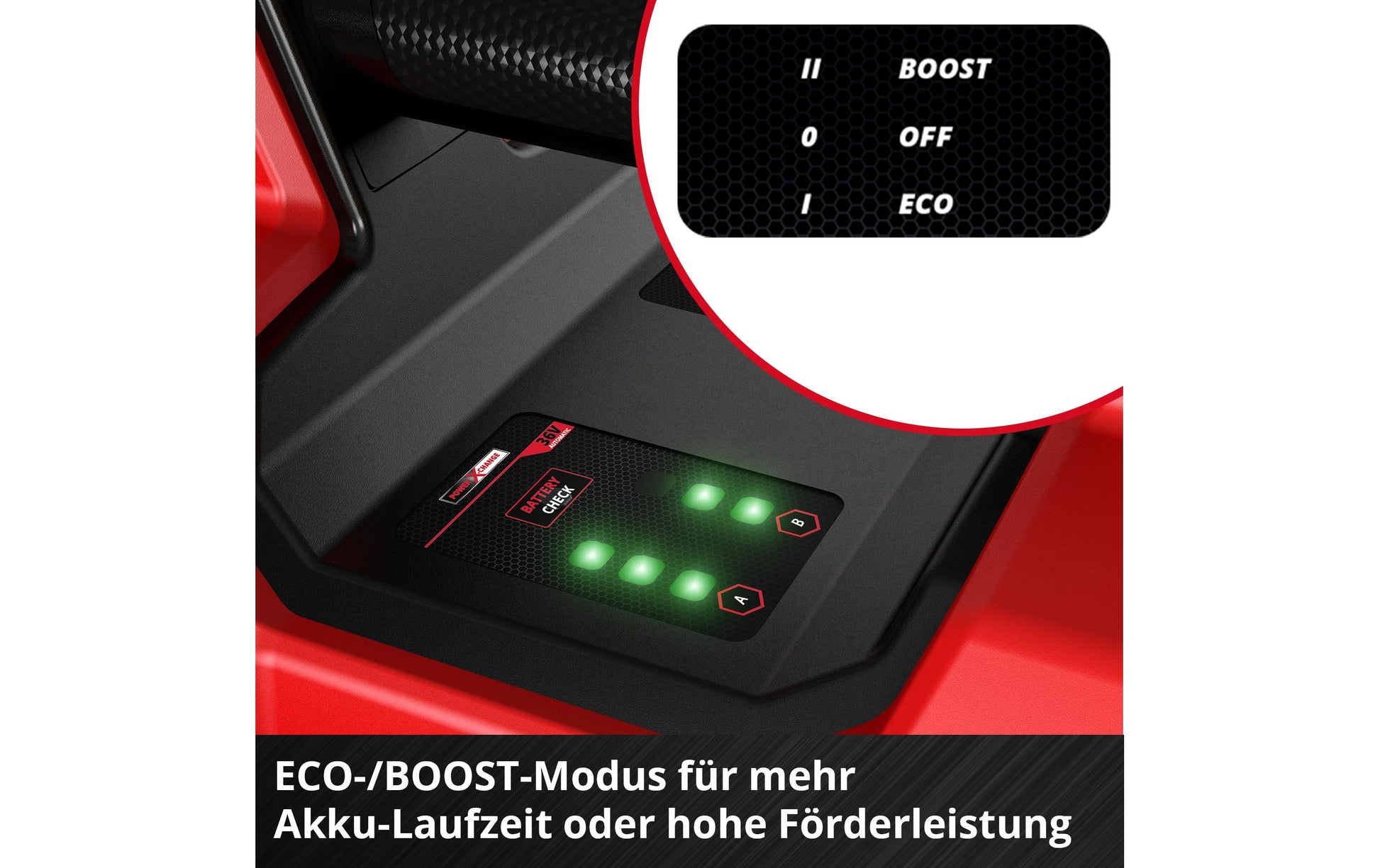 Einhell AQUINNA 36/38 F LED Akku-Gartenpumpe – Einhell Power X-Change, Akkubetrieb