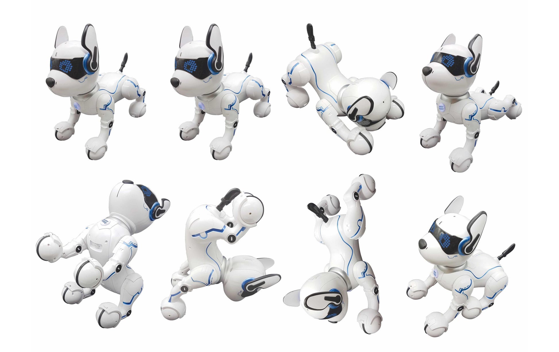Lexibook Power Puppy Roboterhund – mit Fernbedienung, Licht und Sound – ab 4 J. – 16,0 × 25,7 × 28,0 cm