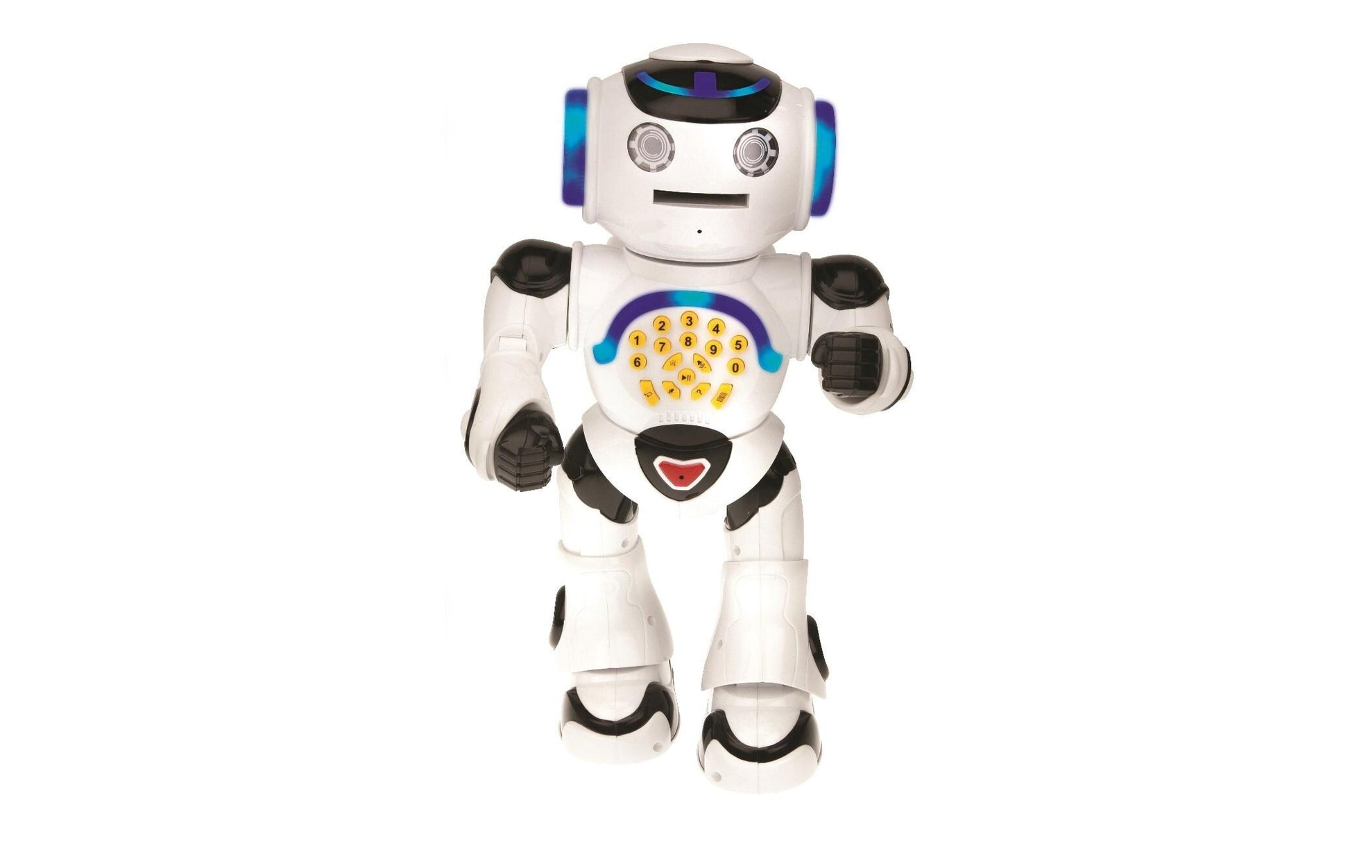 Lexibook Bildungsfördernder Roboter – Powerman Roboter, Sprach- & Geräuschfunktion, Deutsch, ab 4 Jahren