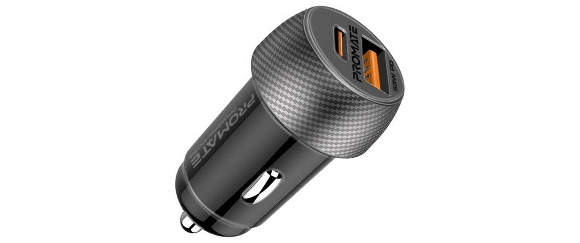 Promate DriveGear PD33 Auto-Ladegerät 33 W – USB-C×1, USB-A×1 – PD