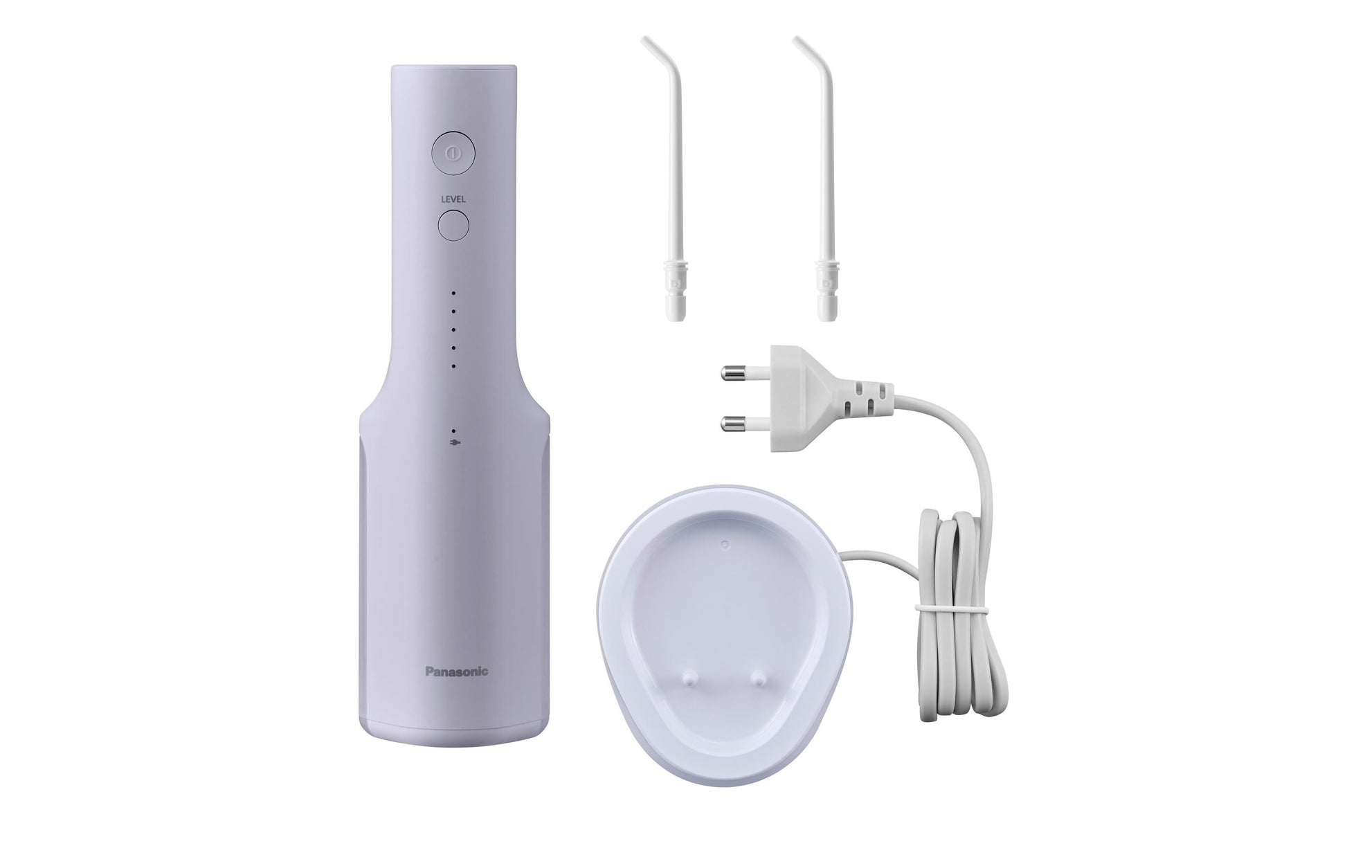 Panasonic Kabellose Munddusche EW-DJ26 – 5 Stufen, einstellbarer Wasserfluss – 0,2 l – Violett